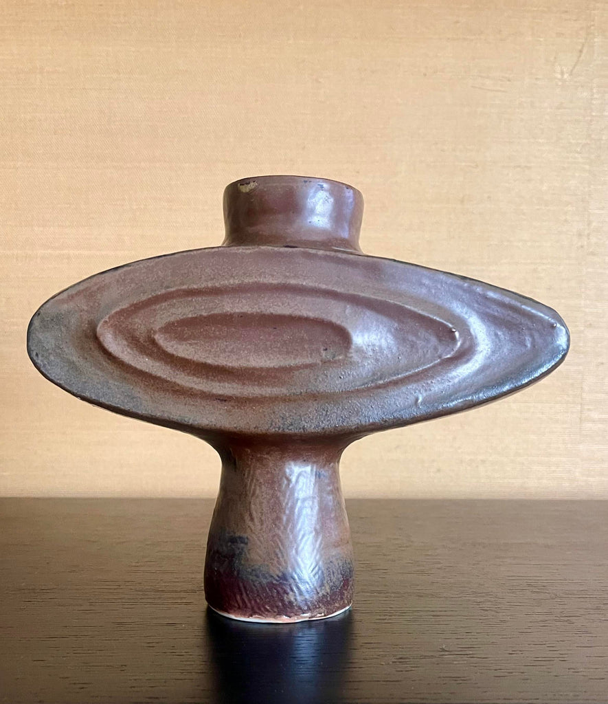 SABIN - Mid-Century Japanese 1950's Ceramic Ikebana Vase