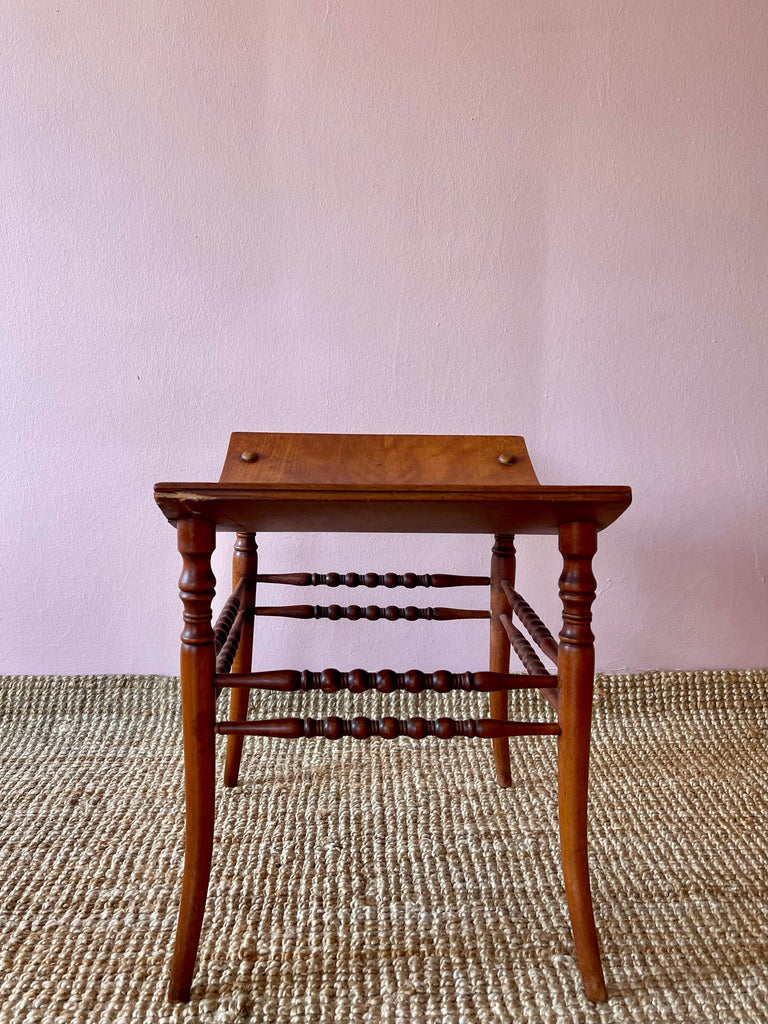 Early 20th Century Antique Egyptian Revival Thebes Stool