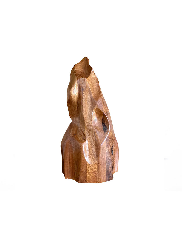 SABIN - Organic Hand-Carved Folk Style Mid-Century Sculpture
