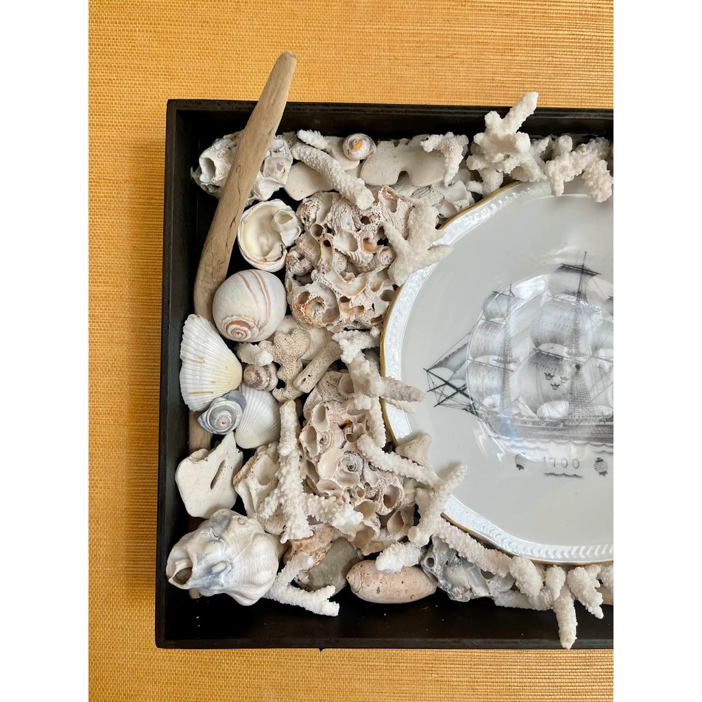Mariner’s Reliquary — Rörstrand Porcelain Ship Assemblage