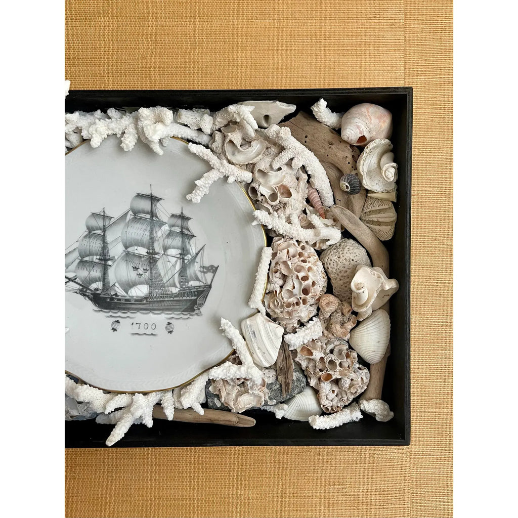 Mariner’s Reliquary — Rörstrand Porcelain Ship Assemblage