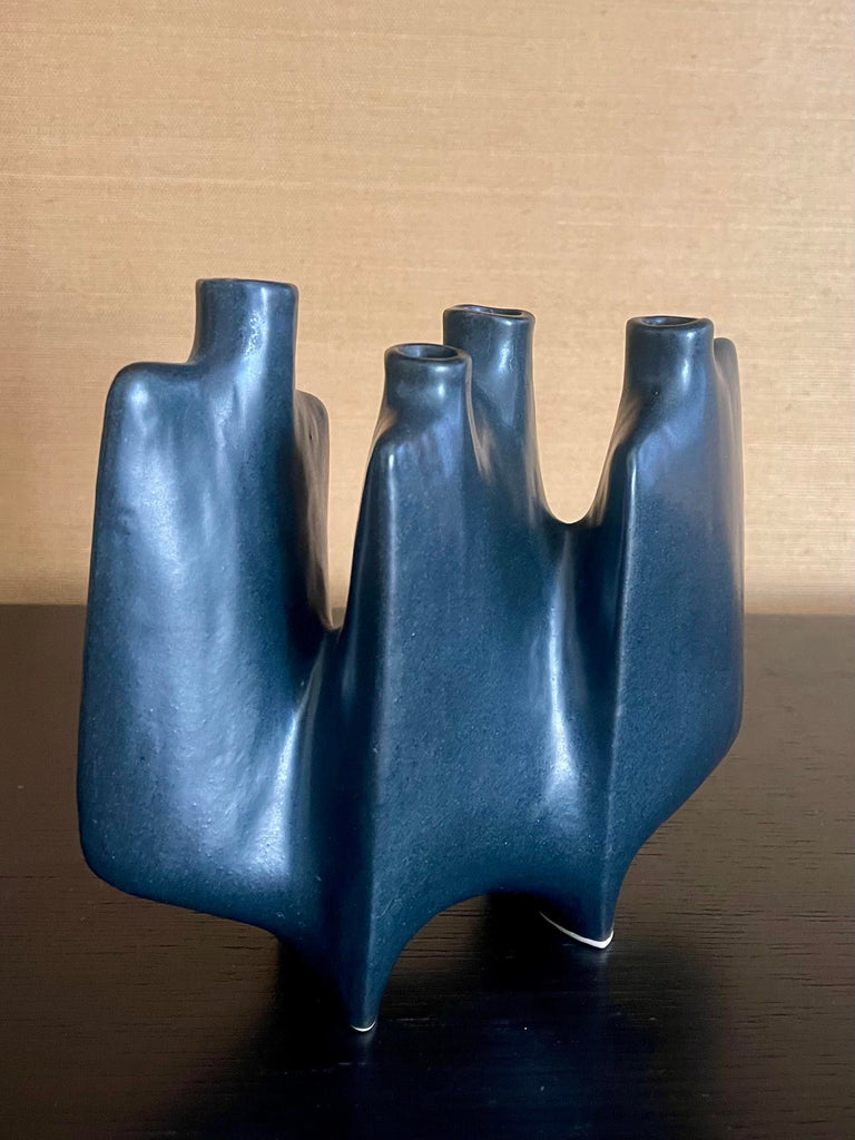 SABIN - Mid-Century Modern Ceramic Japanese Ikebena Vase