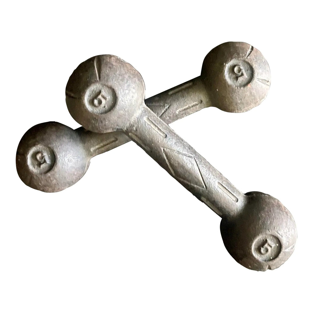 Vintage Cast Iron Barbells
